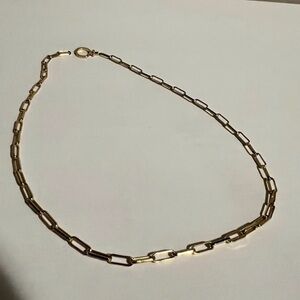 Gorjana Gold Paperclip Link Necklace